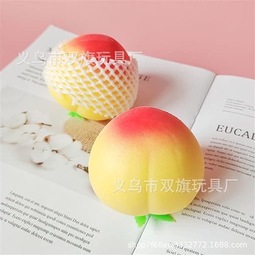 Dragon Fruit Squishy, Giant Dragonfruit Squishy Jumbo for Adults, Big Fruit Realistic Squeeze Slow Rising, Rebounding Sensory, Stress Relief Fidget Balls Creative Home Decor (Mix*4) thumbnail 6