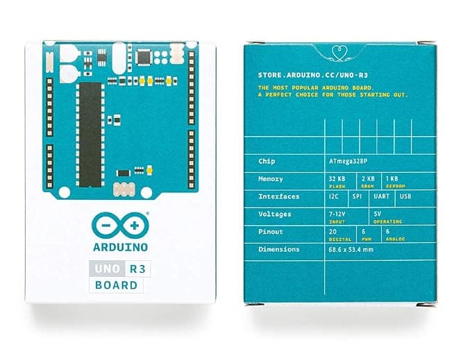 Arduino Uno REV3 [A000066] - ATmega328P Microcontroller, 16MHz, 14 Digital I/O Pins, 6 Analog Inputs, 32KB Flash, USB Connectivity, Compatible with Arduino IDE for DIY Projects and Prototyping thumbnail 5