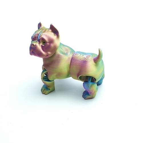 3D Printed Dog Model,Flexible Animals Toy Statue,Movable Joints,Home Office Decor,Interesting Toys for Autism/ADHD,Festival Gifts toco,Fidget Toys, Executive Desk Animals Toy thumbnail 6