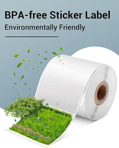 Phomemo Labels- 3 Rolls M110/M100/M220/M221/M150/M250/M108 Thermal Labels 1.57"x1.18"(40x30mm), M110 Label Multipurpose Square Self-Adhesive Paper, Name Labels for Kids, School, 230 Label/Roll thumbnail 4