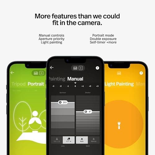 Polaroid Now+ 2nd Generation I-Type Instant Film Bluetooth Connected App Controlled Camera - Forest Green (9075) thumbnail 6