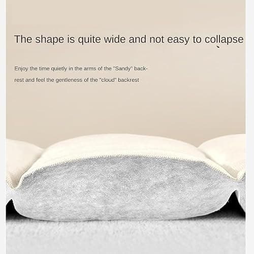 CSYBYW Velvet Bed Headboard Cover for Full Queen Cal King Size,Quilted Bed Headboard Slipcover(Off-White,190cm/74in) thumbnail 5
