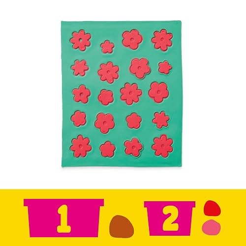 Play-Doh Barbie Florals and Fringe Set, Make Doll Clothes with Modeling Compound & 9 Fashion Accessories, Arts & Crafts for Girls & Boys 5+ thumbnail 6