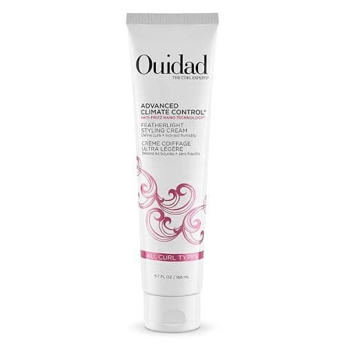 Ouidad Advanced Climate Control Featherlight Styling Cream Defines Curls Soft Hold Heat Ptotected 168ml - Image 1