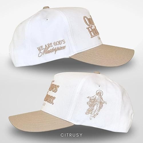 Vintage Faith & Forever Trucker Hat | Men & Women | Christian Cross Jesus Hats | Bachelorette Bride Hat | Cotton | Snapback thumbnail 3