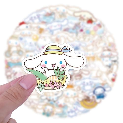 120PCS Cinnamoroll Stickers for Kids,Vinyl Waterproof Decal for Water Bottle Laptop Toy Sticker for DIY Decorate Bumper Phone Hard Hat Kids Teens Gifts (Cinnamorol) thumbnail 7