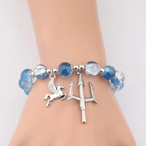 Zuo Bao Movie Inspired Necklace Heroes of Olympus Bracelet Camp Half Blood Brooch Pin thumbnail 2