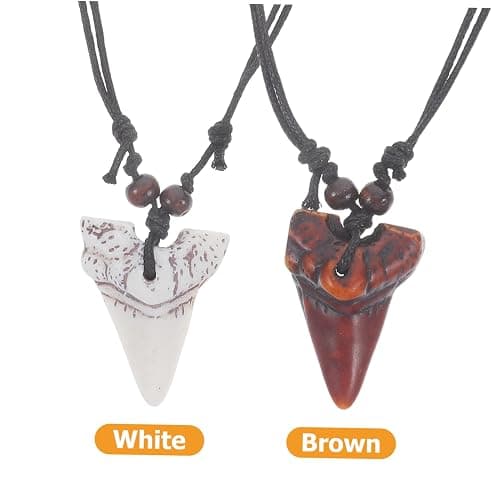 KESYOO Men's Necklace 2pcs Adjustable Resin Pendant Surfer Jewelry Beach Travel Accessories thumbnail 4