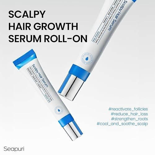 Seapuri Scalpy Hair Growth Serum for Men & Women for Hair Loss & Thinning | Scalp Treatment with Salicylic Acid, Menthol, Dexpanthenol | Non-Greasy, Lightweight | Exfoliates Dandruff & Soothes Itch thumbnail 3