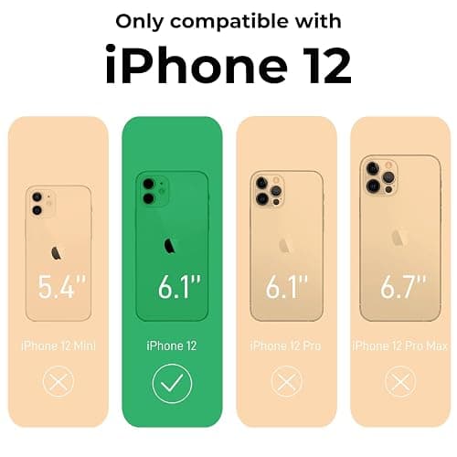 Dumkery Cute Case Compatible with iPhone 12 Case, Clear Pink Curly Wave Frame Anti Slip Soft TPU Shockproof Case Cover for Girls Women thumbnail 2