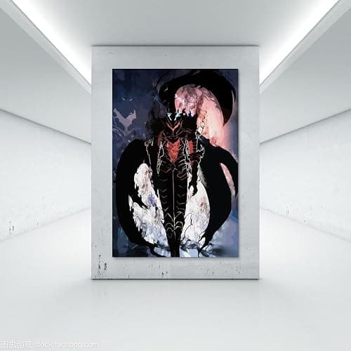 Solo Leveling Igris Manga Fanart Posters Canvas Posters Decorative Room Aesthetic Bedroom Decor Wall Art Office Home Decor Festival Best Gift For Family Friends 12x18inch(30x45cm) Unframe-style thumbnail 7