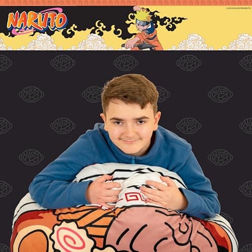 Franco Collectibles Naruto Ichiraku Ramen Bedding Super Plush Oversized Body Pillow (Official Licensed Product) thumbnail 6