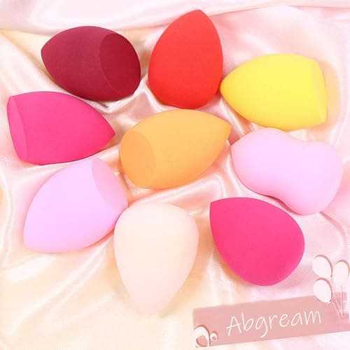 Abgream 45pcs Makeup Sponge Blender Set - 39 Pcs Latex-Free Vegan Sponges with 6 Pcs Makeup Blender Holder, Beauty Cosmetic Foundation Blending Powder Puff for Liquid Powers BB Cream (Style 2) thumbnail 7