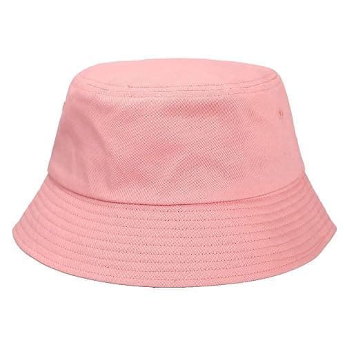 Bioworld Kirby Main Character Face Bucket Hat Pink, Pink, One Size thumbnail 4