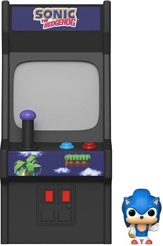 Funko Bitty POP! Arcade: Sonic the Hedgehog - Sonic | Official Video Games Merch - Collectable Toy - Birthday Gift Idea for Fans and Collectors thumbnail 4