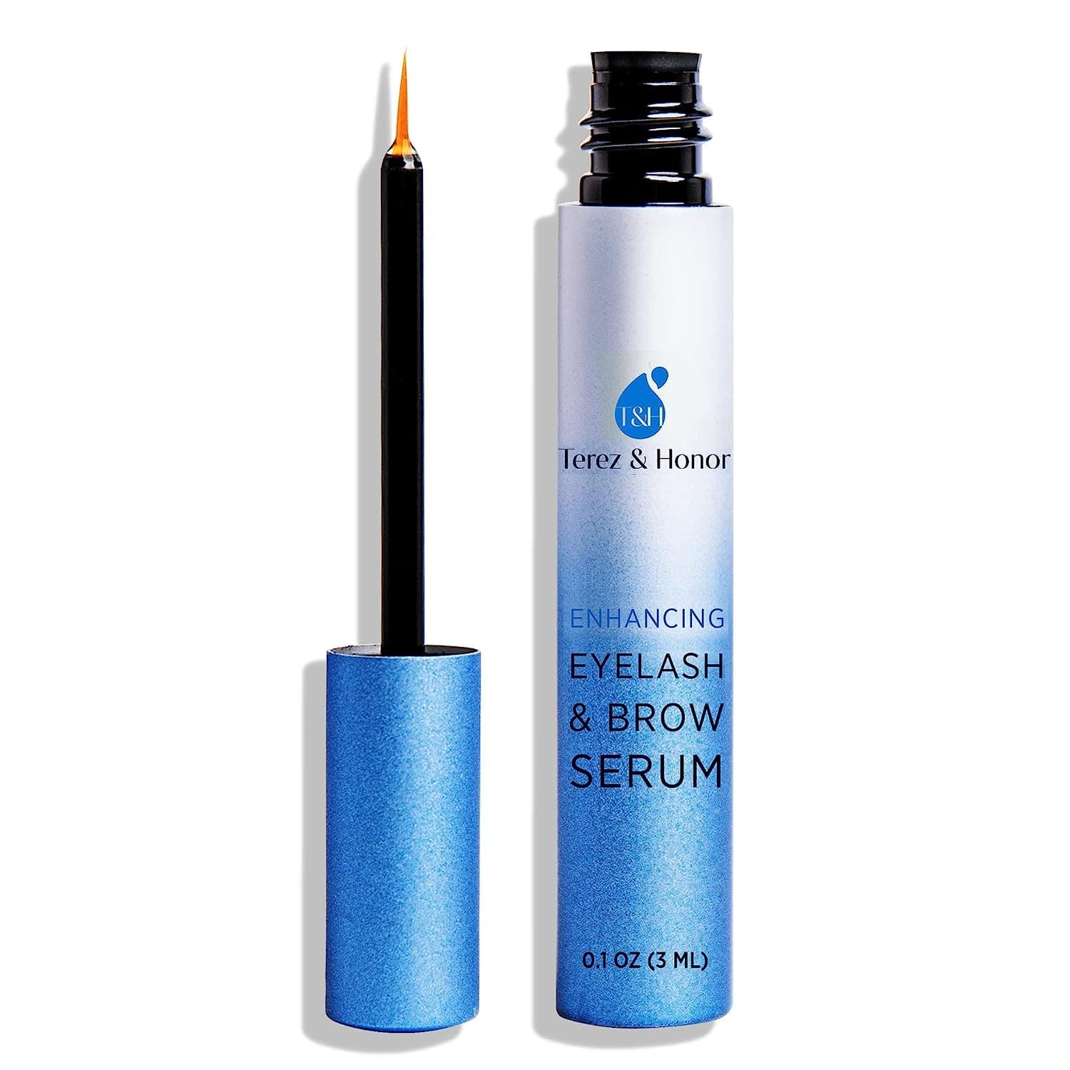 Advanced Eyelash Serum for Thicker, Longer Eyelashes and Eyebrows - Grow Luscious Lashes with Brow Enhancer (3mL) - Image 1