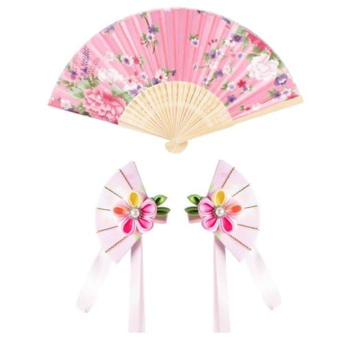 Japanese Traditional Dress Kimono Robe for Kids Girls Costume thumbnail 6