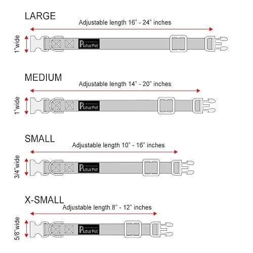 Plutus Pet Service Dog Collar,Printed in Large Letters on Nylon Webbing,Prevents Accidents by Warning Others of Your Dog in Advance,Two Colors,Four Sizes,Neck 14-20 inch,Medium,Red | Adjustable, Heavy Duty with Quick Snap Buckle, for Puppy Small Medium Large Dogs, Red, M thumbnail 6