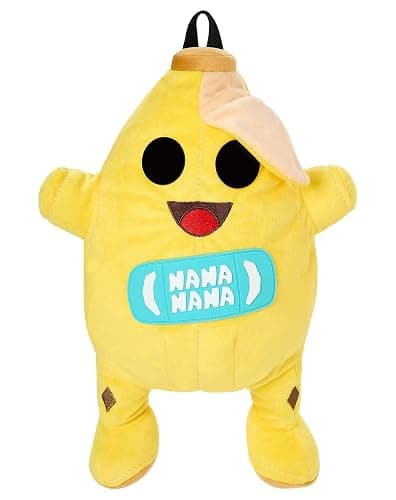 Spirit Halloween Fortnite Nanner Buddy Back Bling Backpack, Officially Licensed, Back Bling, Yellow Banana Bag, Unisex Adult, ONE Size FITS Most Standard, Multicolor - Image 1