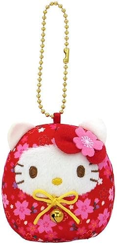 Nakajima Corporation Sanrio Characters Sakura Daruma Mascot - Image 1