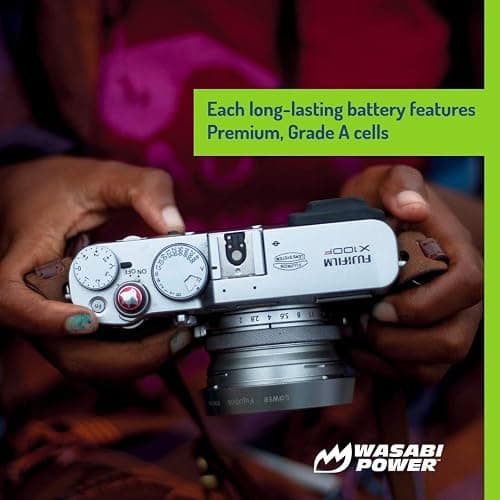 Wasabi Power NP-W126, NP-W126S Battery (2-Pack) USB-C Dual Charger for Fuji X-T100, X-T200, X100F, X100V, X100VI, X-S10, X-A5, X-A10, X-E4, X-Pro2, X-Pro3, X-T1, X-T2, X-T3, X-T10, X-T20, X-T30 II thumbnail 5