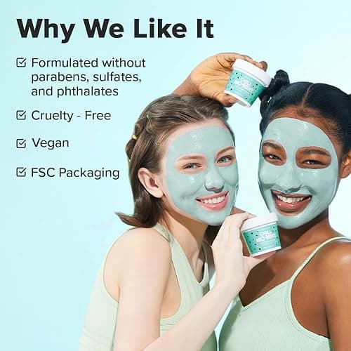 I DEW CARE Wash Off Face Mask - Chill Mo-Mint | Soothing Mask with Peppermint Leaf Extract, Korean Face Mask Skin Care for Face, 3.38 Oz thumbnail 5