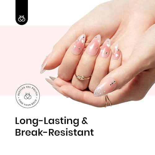 beetles Gel Polish 2 Pcs 15ml Nail Glue Kit for Acrylic Nails, 5 in 1 Super Strong Brush in Nail Gel Glue for False Nails Tips and Gel Nail Polish Led Lamp Required Nail Art Gift thumbnail 3