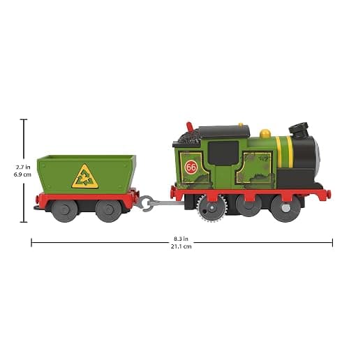 Thomas & Friends Motorized Toy Train Whiff Battery-Powered Engine and Cargo Car for Pretend Play Preschool Kids Ages 3+ Years thumbnail 2
