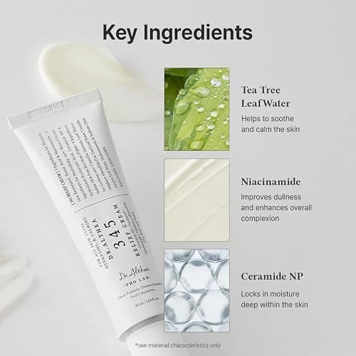 Dr.Althea 345 Relief Cream, Korean Skincare, 1.69 Fl Oz (Ver.2 - Pack of 1) | PDRN, Hyaluronic Acid for Instant Hydration, Blemish, Post-Acne Vegan Face Moisturizer with Centella, Non-comedogenic thumbnail 5