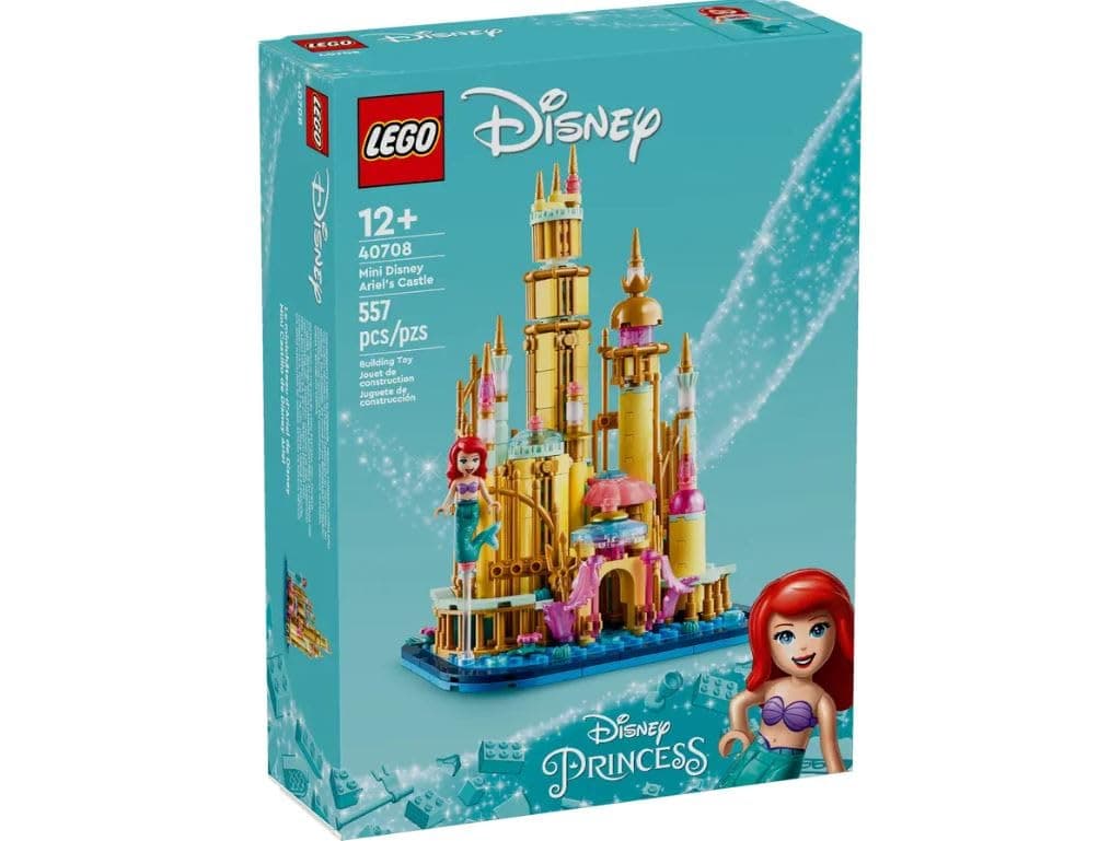 LEGO 40708 Mini Disney Ariel’s Castle - New. thumbnail 2