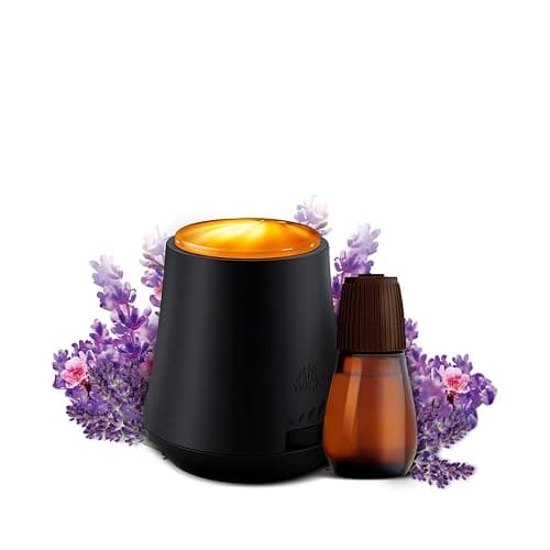 Air Wick Essential Mist Starter Kit, Diffuser + 1 Refill, Lavender and Almond Blossom, Air Freshener, Essential Oils - Image 1