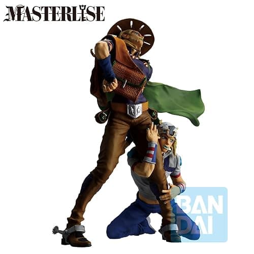 Ichibansho Figure - JoJo's Bizarre Adventure - Johnny Joestar & Gyro Zeppeli (The Gathering of Stars) Masterlise Collectible Statue thumbnail 5