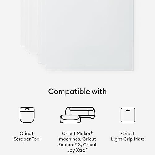 Cricut Joy Xtra Printable Waterproof Sticker Set- White thumbnail 4