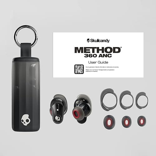 Skullcandy Method 360 ANC Wireless Earbuds with Sound by Bose - Leopard | In-Ear Fit, Premium Active Noise Cancellation, 40 Hours Battery, Sweat and Water Resistant, Microphone for iPhone Android thumbnail 11