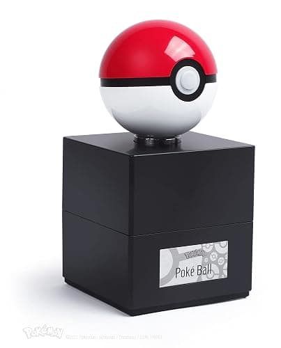 The Wand Company Original Poké Ball - Realistic, Electronic, Die-Cast Authentic Replica with Display Case Light Features – Officially Licensed by Pokémon thumbnail 4