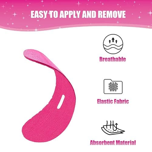 Mouth Tape for Sleeping Women 60 Count Pink Strip Tapes P-7 thumbnail 2