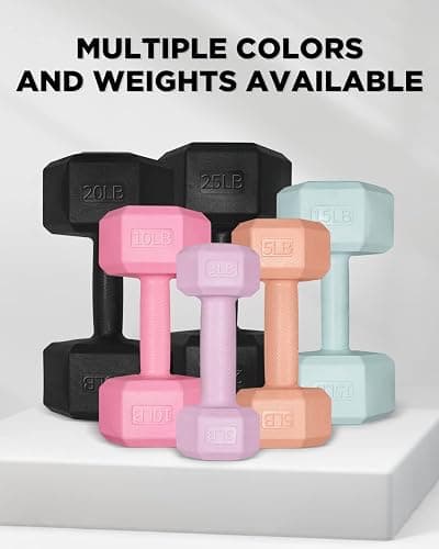 pink 10 lb dumbbells  thumbnail 6