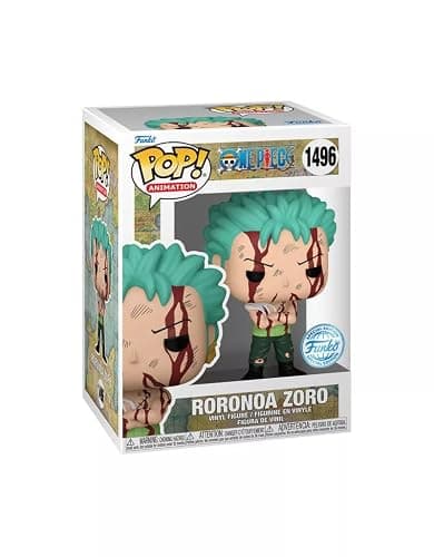 Funko One Piece Pop! Animation Roronoa Zoro Vinyl Figure Exclusive thumbnail 2