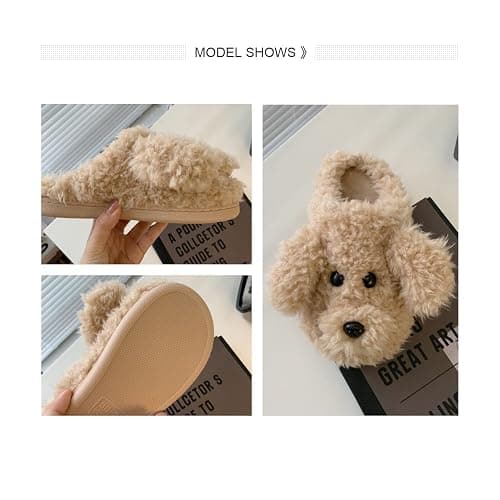 Cute Plush Kawaii Women's Fluffy Home Slippers thumbnail 3
