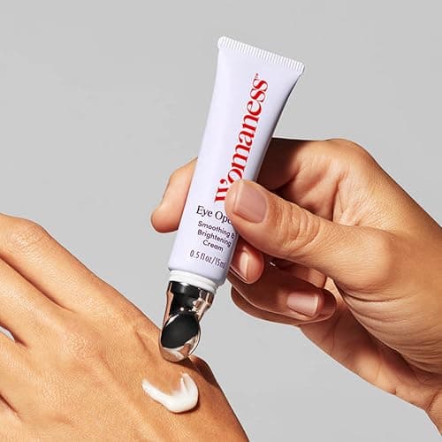 Womaness Eye Opener - Anti Aging, Hydrating, & Moisturizing Under Eye Cream for Dark Circles and Puffiness - With Hyaluronic Acid, Bakuchiol Retinol Alternative, & Firming Red Algae Extract – 15ml thumbnail 3