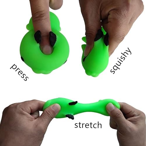 Aiyouwei 8-Piece Jumbo Mochi Squishy Toy Squishy Animals Stress Reliever Kids Party Favours (8 Normaler Stil) thumbnail 3