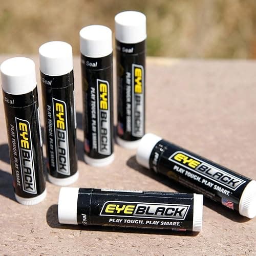 EyeBlack BattlePaint – Bright Colored Under Eye Black Grease for Pro Athletes and Super Fans – Baseball, Softball, Football – 2 Sticks thumbnail 7