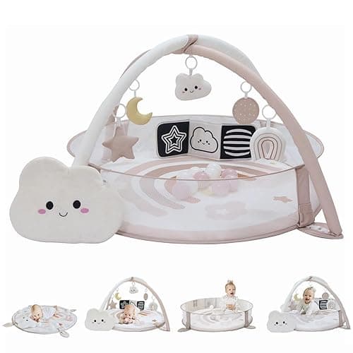 Aila+Aiden 6-in-1 Play Mat & Play Gym