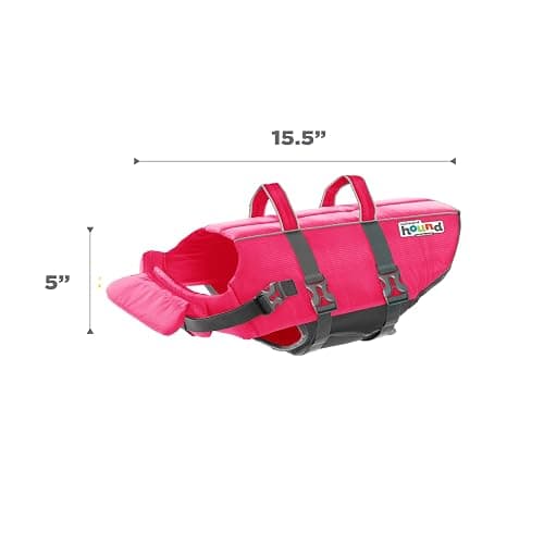 Outward Hound Granby Splash Pink Dog Life Jacket, Medium thumbnail 7