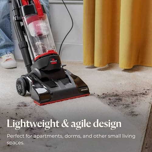 BISSELL CleanView Compact Vacuum Cleaner, 3508B | Scatter-Free Technology, Under 8 lb Design, Powerful Suction, Easy Empty Dirt Container thumbnail 3