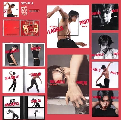 YEONJUN NO LABELS: PART 01 1st Mini Album [SET-UP A Ver] Photobook + CD + Photocard + Jewel Case + Postcard (Talk to You) TXT thumbnail 2