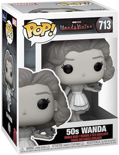 Funko Pop! Marvel: WandaVision - 50's Wanda Vinyl Figure thumbnail 2