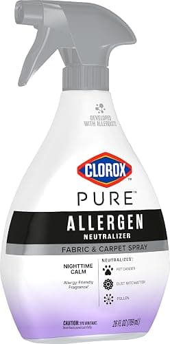 Clorox PURE Allergen Neutralizer Fabric and Carpet Spray, Nighttime Calm, 26 Fluid Ounces thumbnail 13