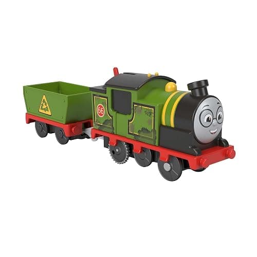 Thomas & Friends Motorized Toy Train Whiff Battery-Powered Engine and Cargo Car for Pretend Play Preschool Kids Ages 3+ Years - Image 1