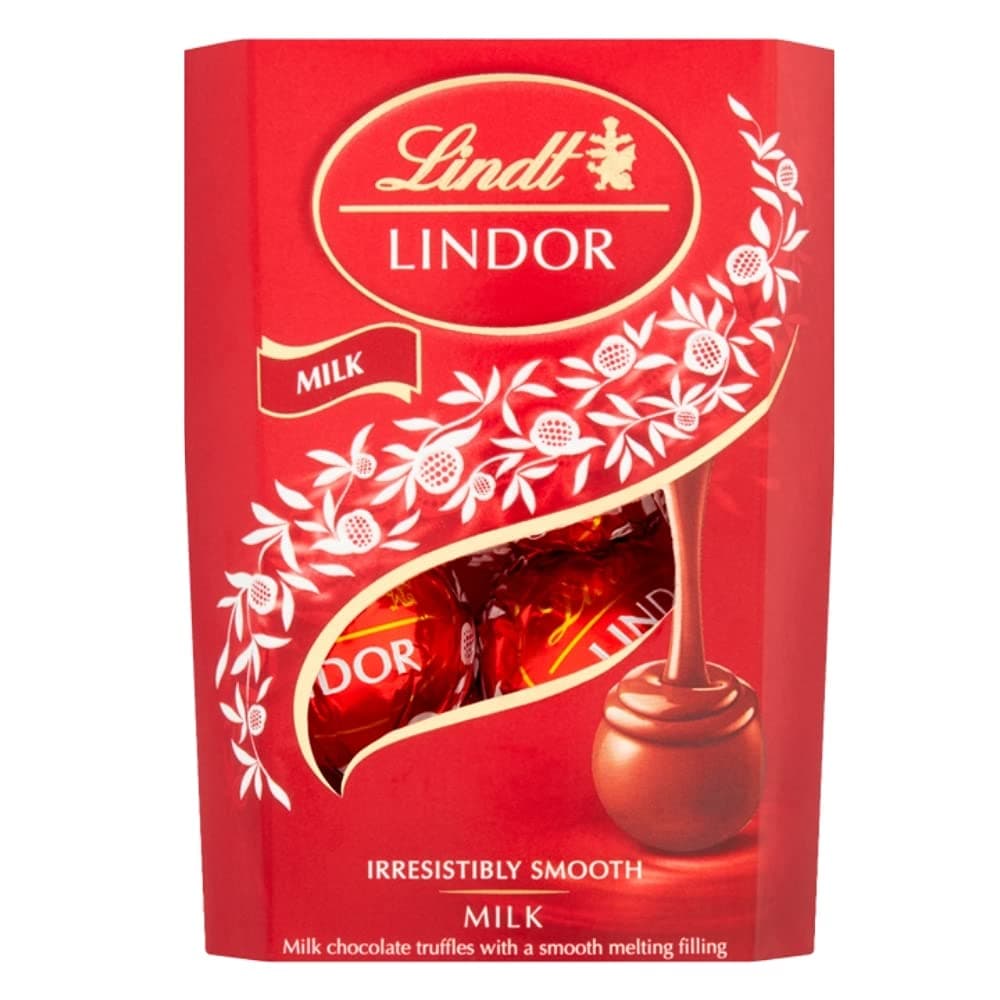 1 Caixa de 37g, Bombons de Chocolate Suiço, Lindt Lindor - Image 1